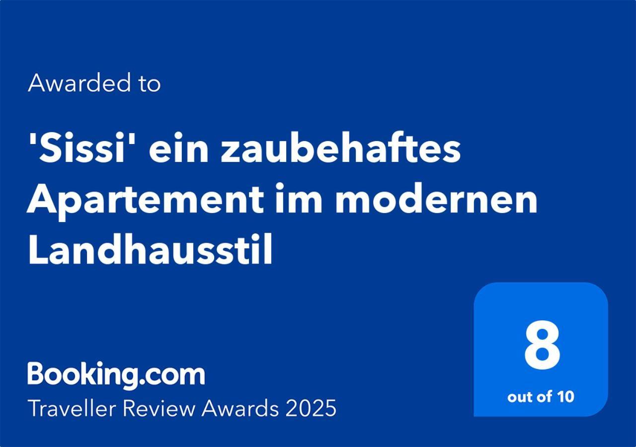 'Sissi' Ein Zaubehaftes Apartement Im Modernen Landhausstil Oberammergau Buitenkant foto